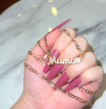 Mama's Heart (Figaro Chain)