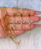 Marquise Cross Necklace