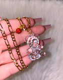 Crystal Teddy With Birthstone