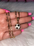 Soccer Ball Necklace