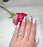 Emerald Cut Eternity Band In Gold Or Silver