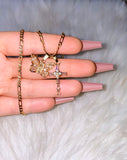 Mariposa Mary & Cross Set