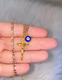 Golden Crucifix With Eye