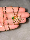 Paw, Birthstone, And Icy Initial