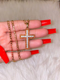 Icy Square Cross (Red)