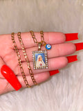 Blue Mother Mary & Eye