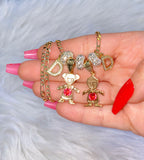 Icy Birthstone And Initial Kids (1 To 6 Kids)