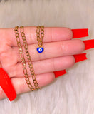 Heart Eye Necklace