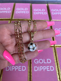Soccer Ball Necklace