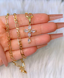 Marquise Cross Necklace