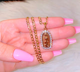 Bicolor Becky Mary (Cuban Chain)