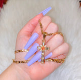 Baguette Rose Cross