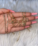 Mother Daughter Initial Necklaces