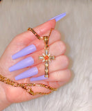 Baguette Rose Cross