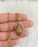 Becky Oval Mary (Kyra Cuban Chain)