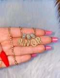 Icy 2 To 6 Letter Necklace