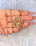 Heart Mary Necklace