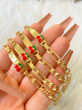 Kids Cherry ID Bracelet