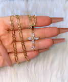 Marquise Cross Necklace