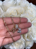 1 To 4 Letter Teddy Necklace