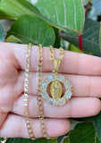 Icy Saint Jude (Cuban Chain)