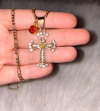 Kravis Cross With Birthstone