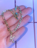 Thicker Icy Initial Bracelet