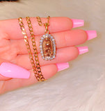 Bicolor Becky Mary (Cuban Chain)