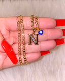Bling Initial And Heart Eye
