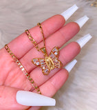 Mariposa De María Set (Figaro Chain)