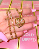 Icy Mom Heart Necklace