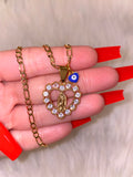 Icy Mary Heart With Eye
