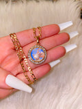 Baby Blue Baby Jesus (Round)