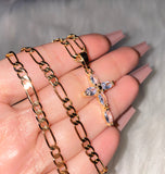 Marquise Cross Necklace
