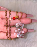 Crystal Teddy With Birthstone