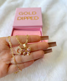Mariposa Rosa With Initial