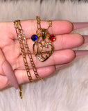 Mom Heart With 1 Or 2 Birthstones