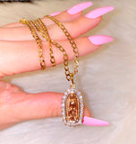 Bicolor Becky Mary (Cuban Chain)