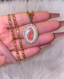 Icy Image Of Mary (Dark Color)