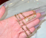 Mama's Heart (Figaro Chain)