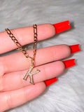 Icy Initial Bracelet