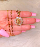 Icy Saint Jude (Cuban Chain)