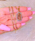 Bicolor Becky Mary (Cuban Chain)