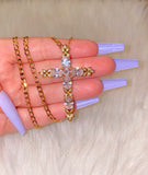 April Cross (Cuban Chain)