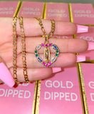 Bling Mary Heart (Multicolor)