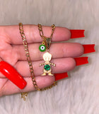 Birthstone Kid With Green Eye (1 Kid, No Ball)