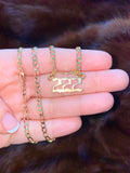 Angel Number (Figaro Chain)