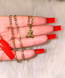 Golden Teddy Necklace