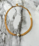Pearl Leaf Chain