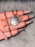 Baby's Breath With Initial